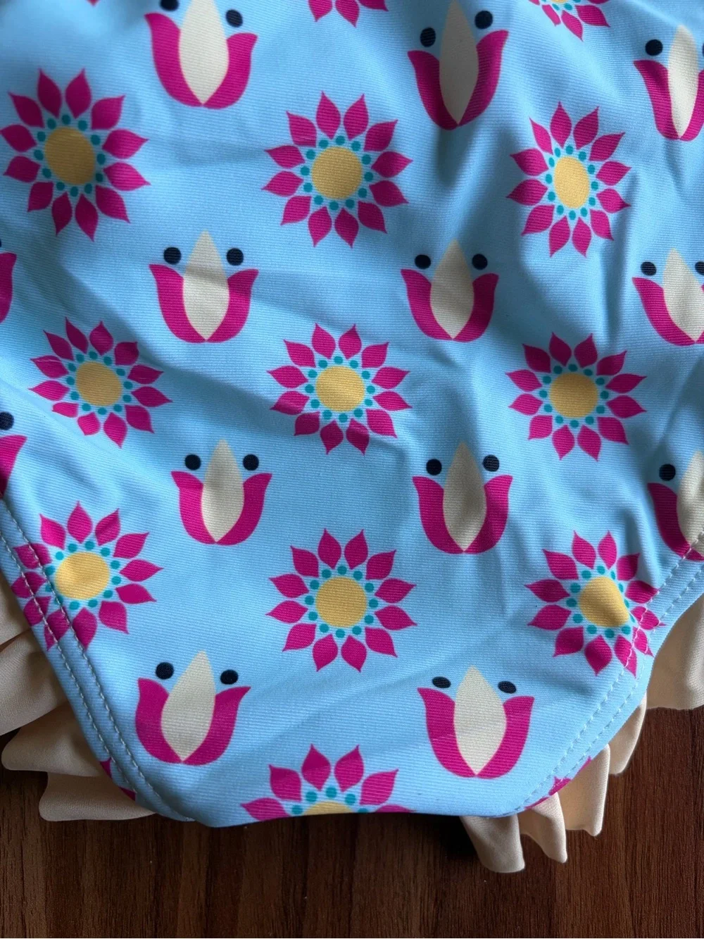 NWOT PatPat x Disney 6-7Y Anna & Elsa Swim